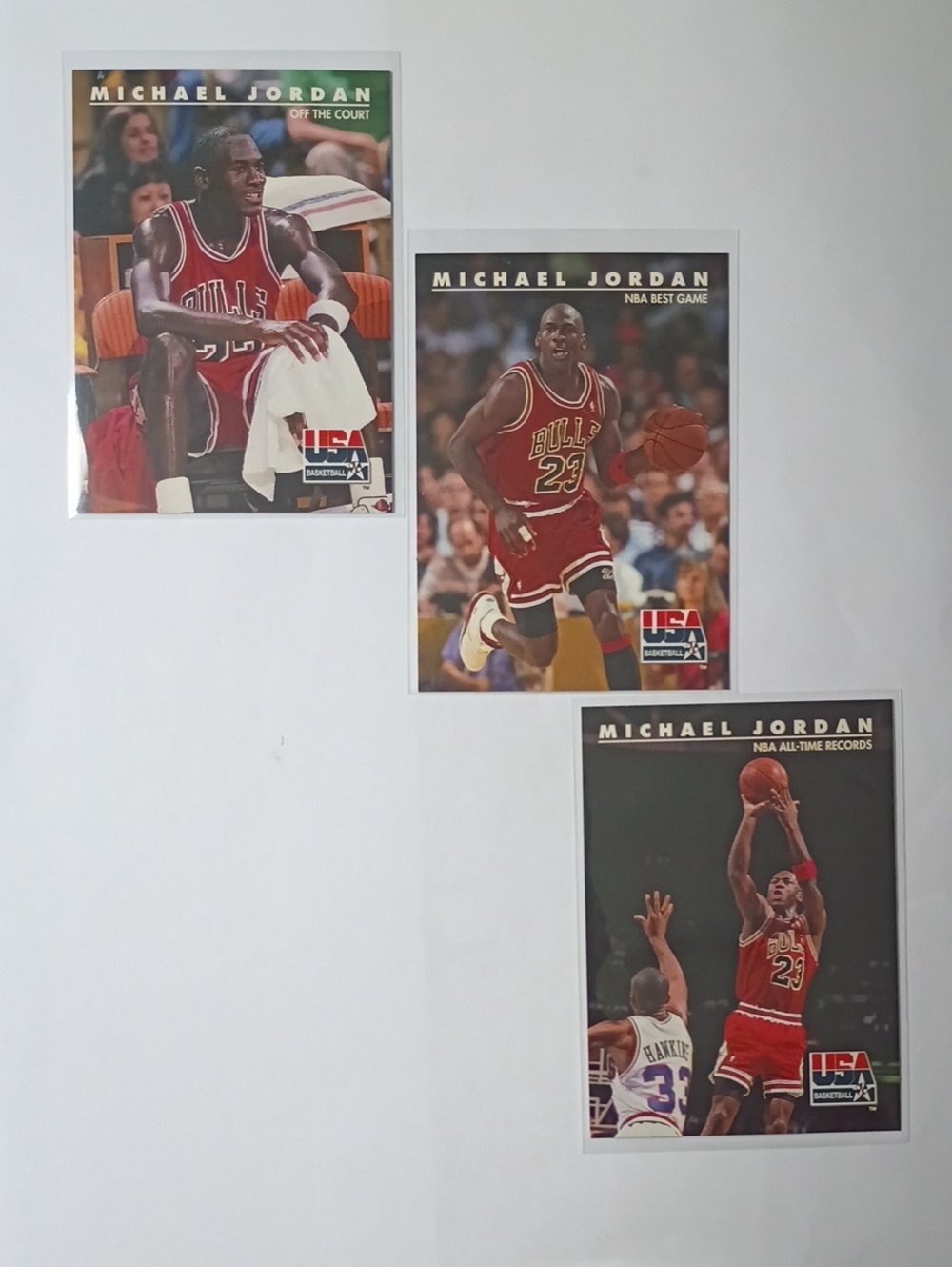 Chicago Bulls Trading Card Set - Red